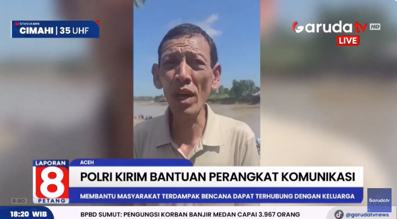POLRI KIRIM STARLINK UNTUK ACEH & SUMATRA! WARGA LANGSUNG TELEPON KELUARGA!